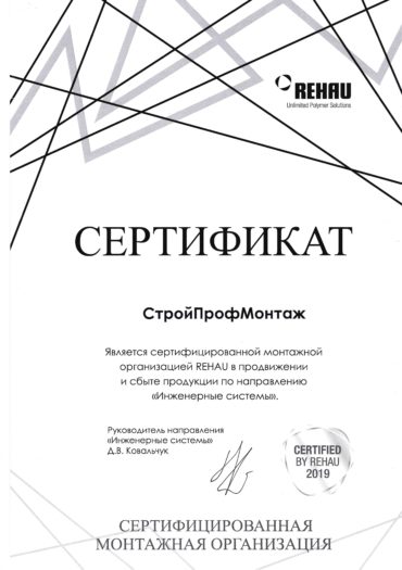 Сертификат TermoButik